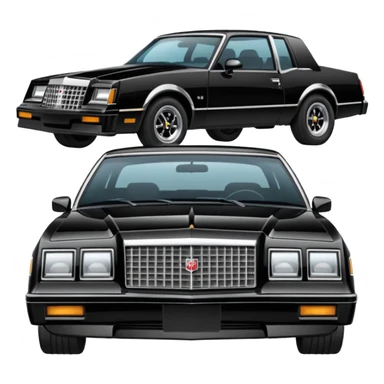 1985 monte ss sticker