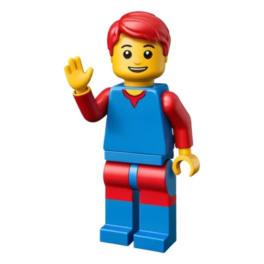 lego character full body toy sticker