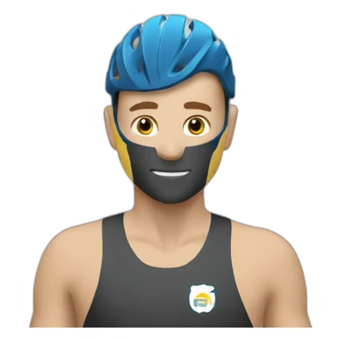 triathlete sticker