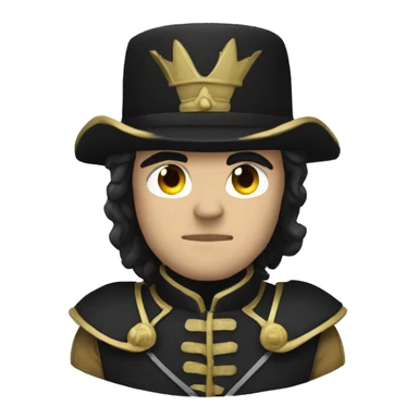 Chevalier noir sticker