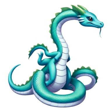 Seviper-Dragonair-Dratini-hybrid, full body, no legs sticker