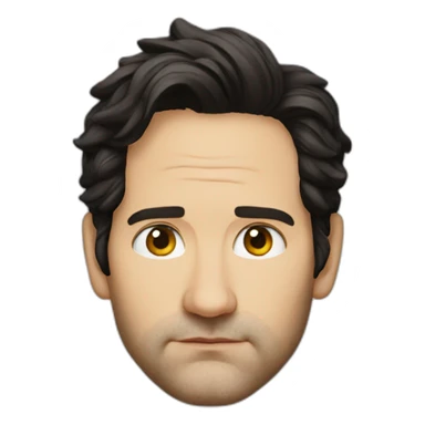 Paul Rudd Serious sticker