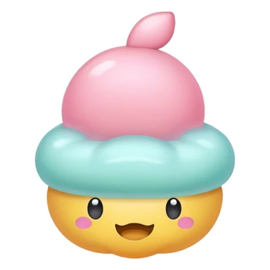 pastel floater sticker