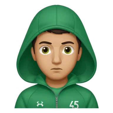 Squid game number 456 sticker