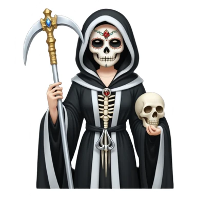 Santa muerte sticker