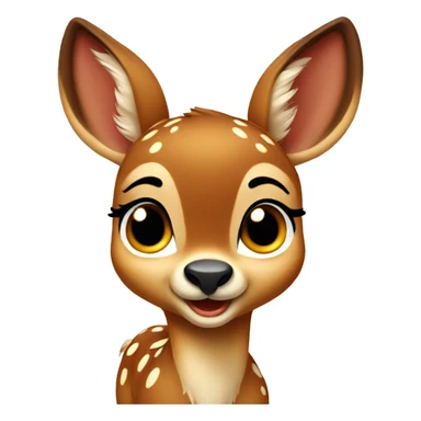 Cute bambi sticker