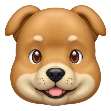 a dog have xijinping‘s head sticker