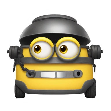 Despicable 4 character mega minion  car sticker