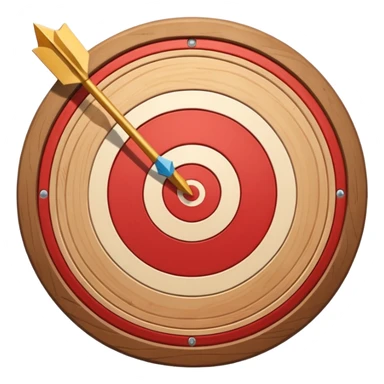 TIRO AL BLANCO CON FLECHA sticker