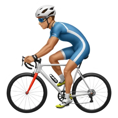 cyclist Athlete in Action sticker