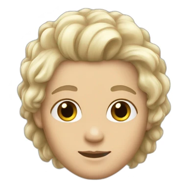 Daniel nass brazilian white hazel hair sticker