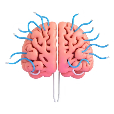 brain electric sticker