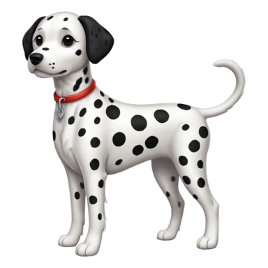 Dalmatian dog  sticker