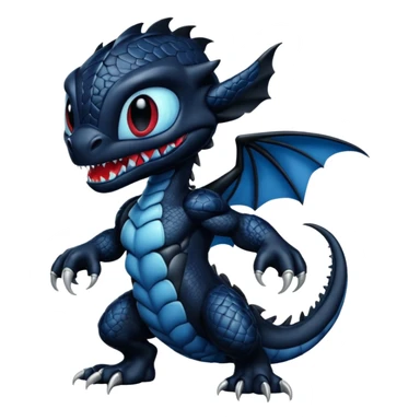 Venom-Toothless-Stitch-fusion, full body sticker
