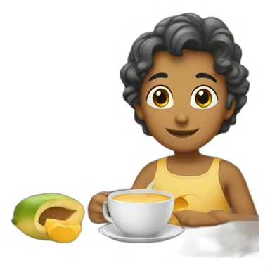 Good morning in Portuguese  sticker