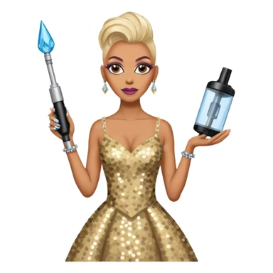 Ru paul from ru pauls drag race fracking sticker