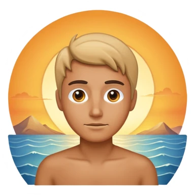 A good looking at a sunrise sticker