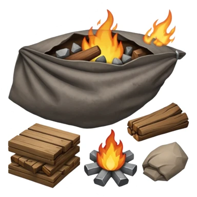 Create me 50 unique emojis based on the video game Rust for DUBS Gaming Discord. sticker