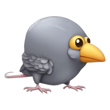 Rat mixed with a bed bug and a pigeon sticker