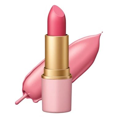 lipstick print from a kiss in soft pink, pastel light sticker