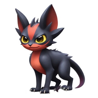  Kawaii Edgy Cool Beautiful Noivern-Nargacuga-Litten-Bat-Cat full body sticker