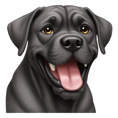 Cane corso smiling  sticker