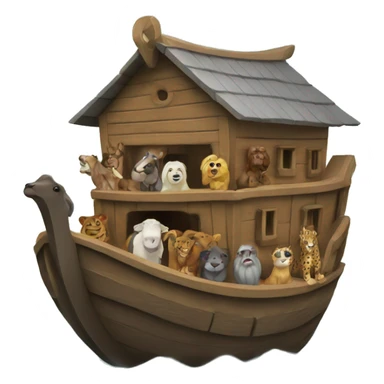Noah’s ark sticker