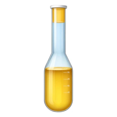urine test tube sticker