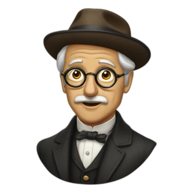 old-fashion-pince-nez sticker