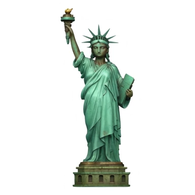Statue of Liberty full sticker