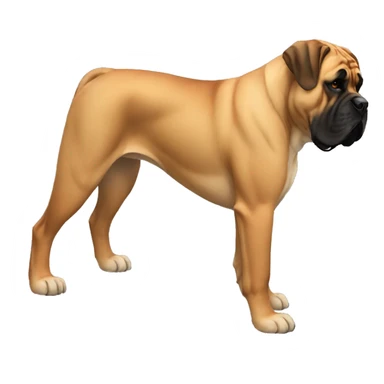 Bullmastiff Dog Breed Full Body sticker