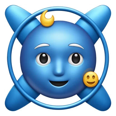 I want emojis for NASDAQ future something blue I say and fancy looking NQ1 for the symbol?  sticker