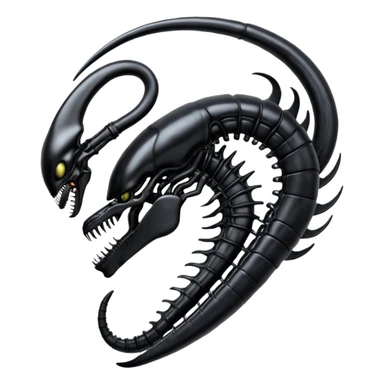 Xenomorph sticker