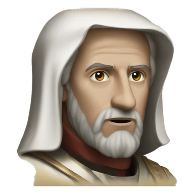 Baldwin IV of Jerusalem from kingdom of heaven sticker
