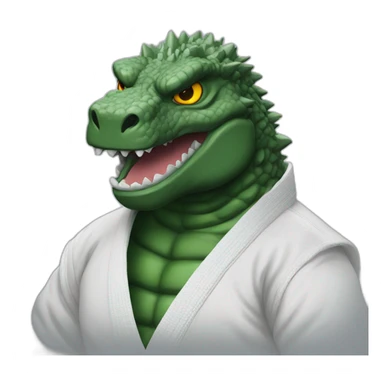 Godzilla jiu jitsu  sticker