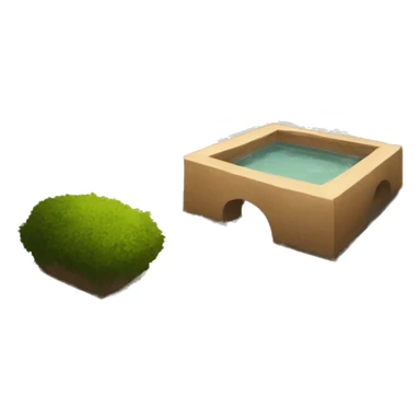 Castele courtyard sticker