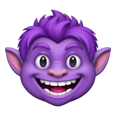 Troll emoji sticker