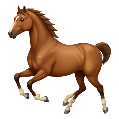 Caballo galopando sticker
