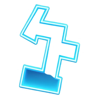 Fortnite logo signal in the night sky, like the Batman signal but with the Fortnite F logo instead sticker