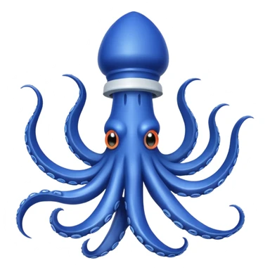 squid fake bait fishing sticker