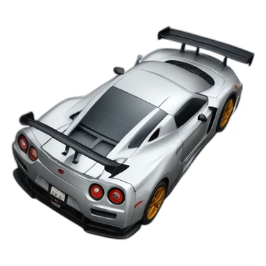Rc car gtr sticker