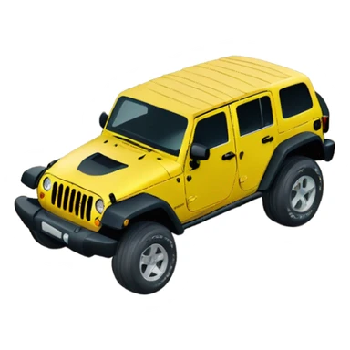 A jeep wrangler crawling rocks sticker