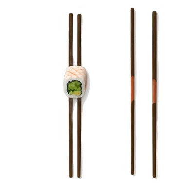 sushi chopsticks sticker