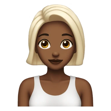 aesthetic girl with skincare  sticker