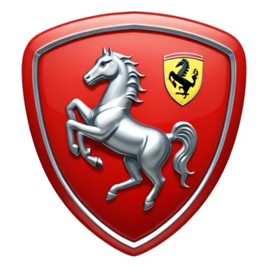 Ferrari badge sticker