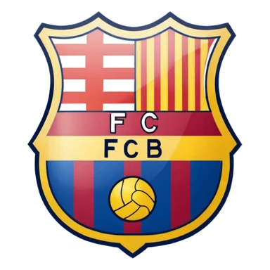 I want the FC Barcelona logo. sticker