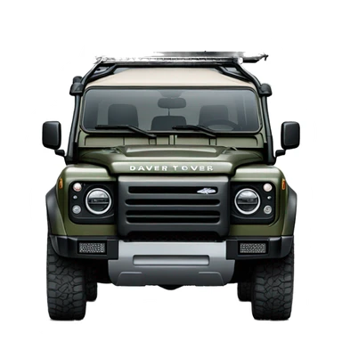 the new landrover defender with roof top tent black sticker