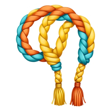 A rope toy for dogs  sticker