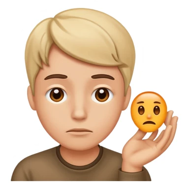 thinking or trying to remember sticker