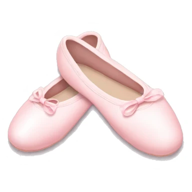 pastel pink ballet shoes sticker